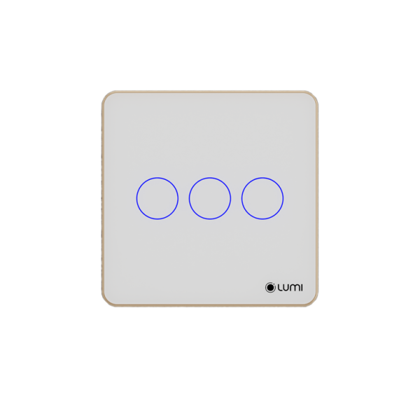 Công tắc thông minh Luto, kính phẳng, viền bo